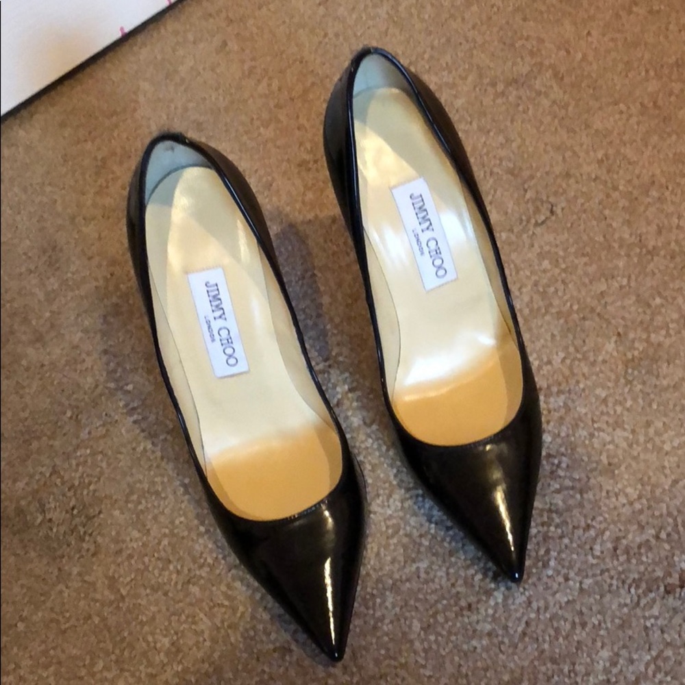 Black Jimmy Choo Heals